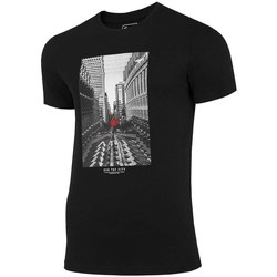 Vêtements Homme T-shirts manches courtes 4F TSM020 Noir