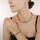 Montres & Bijoux Femme Bracelets Coeur De Lion Bracelet  Geocube Rainbow gold Jaune