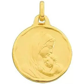 Montres & Bijoux Femme Pendentifs Brillaxis Médaille  vierge en or jaune 9 carats Jaune