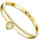 Montres & Bijoux Femme Bracelets Lotus Jonc  arbre de vie en acier doré Jaune