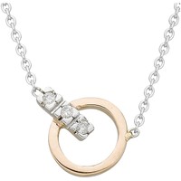 Montres & Bijoux Femme Colliers / Sautoirs Brillaxis Collier  or 18 carats diamants Multicolore