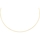 Montres & Bijoux Femme Colliers / Sautoirs Brillaxis Collier omega réversible or bicolore 18 carats Multicolore