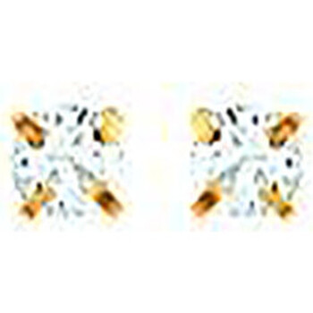 Montres & Bijoux Femme Boucles d'oreilles Brillaxis Boucles d'oreilles oxydes de zirconium or jaune

9 carats Jaune