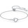 Montres & Bijoux Femme Bracelets Swarovski Bracelet  Infinity Heart Blanc