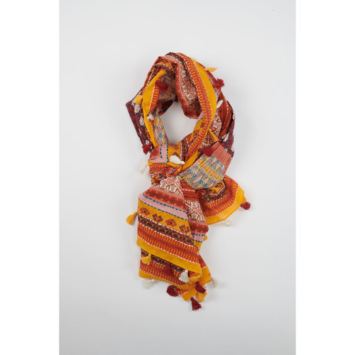 Accessoires textile Femme Echarpes / Etoles / Foulards Banana Moon ALDINE SPLENDORA Orange