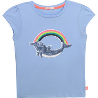 Vêtements Fille T-shirts manches courtes Billieblush U15875-798 Bleu