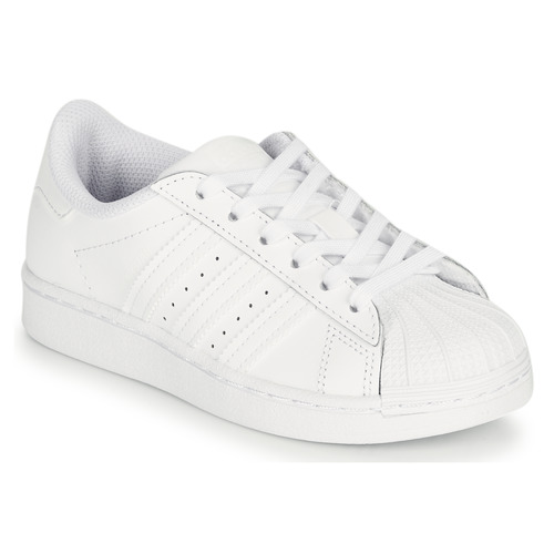 Chaussures Enfant Baskets basses adidas Originals SUPERSTAR C Blanc