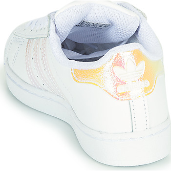 Livraison Gratuite | company x adidas marathon - Chaussures Baskets basses  Enfant 64, adidas Originals SUPERSTAR C Blanc / Iridescent - 99 € -  Labo-franceShops !