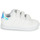 Chaussures Fille Baskets basses slippers adidas Originals STAN SMITH CF I ECO-RESPONSABLE Blanc / Iridescent