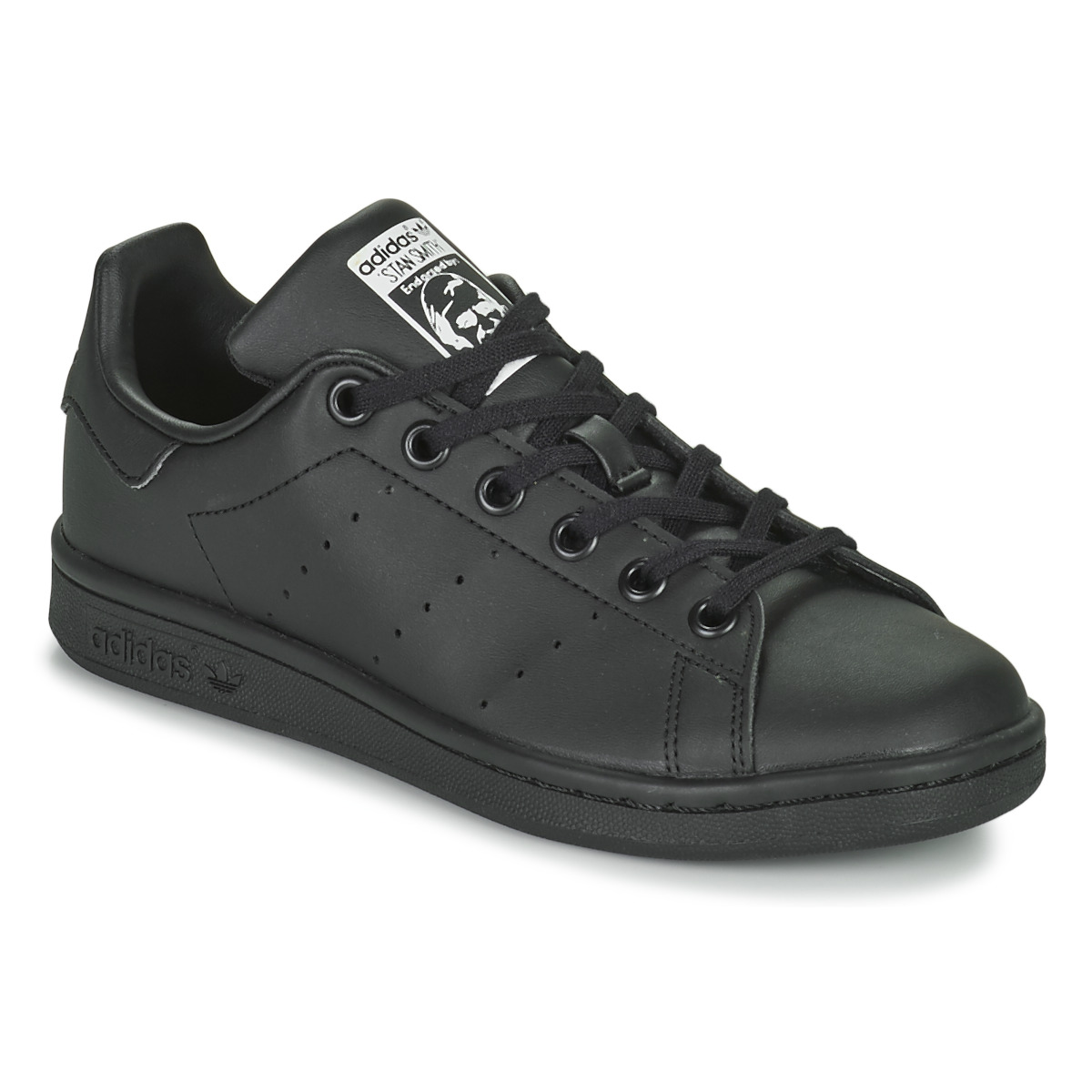 Chaussures Enfant adidas stan smith skate shoe size guide nike STAN SMITH J ECO-RESPONSABLE Noir