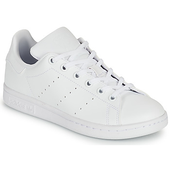 Chaussures Enfant Baskets basses adidas Hoodie Originals STAN SMITH J ECO-RESPONSABLE Blanc