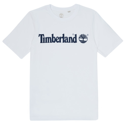 Vêtements Garçon T-shirts manches courtes Timberland FONTANA Blanc
