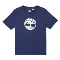 Vêtements Garçon T-shirts manches courtes Timberland TRISTA Bleu
