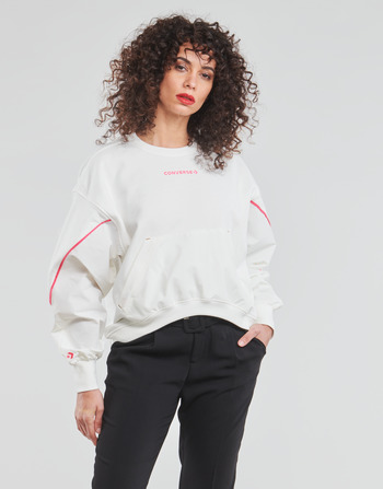 Vêtements Femme Sweats Converse BLOCKED ALTERRAIN CREW Blanc