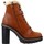 Chaussures Femme Bottines Tommy Hilfiger WARM LINED HIGH HE Marron