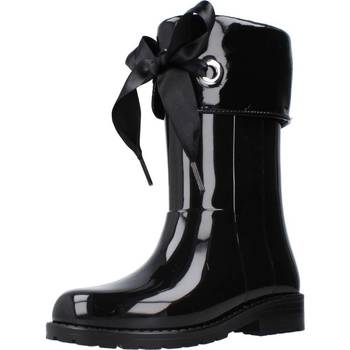 Chaussures Fille Bottes de pluie IGOR W10114 Noir