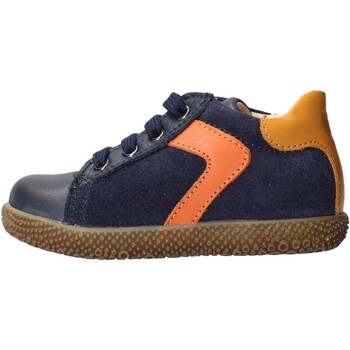 Chaussures Enfant Baskets mode Falcotto - Polacchino blu/arancione MISU-1C25 Bleu