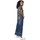 Vêtements Femme T-shirts manches longues Desigual T Shirt Femme Kirune Navy 18WWTK93 Bleu