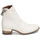 Chaussures Femme Bottines Airstep / A.S.98 GIVE ZIP Blanc
