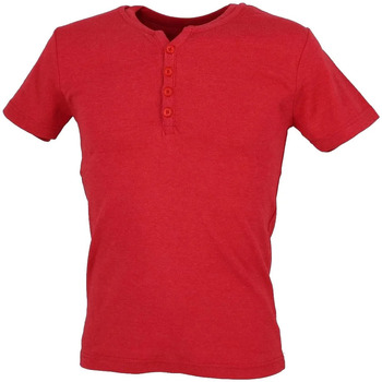 Vêtements Homme T-shirts manches courtes La Maison Blaggio MB-THEO Rouge