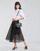 Vêtements Femme Chemises / Chemisiers Karl Lagerfeld LINENSHIRTW/BOWS Blanc