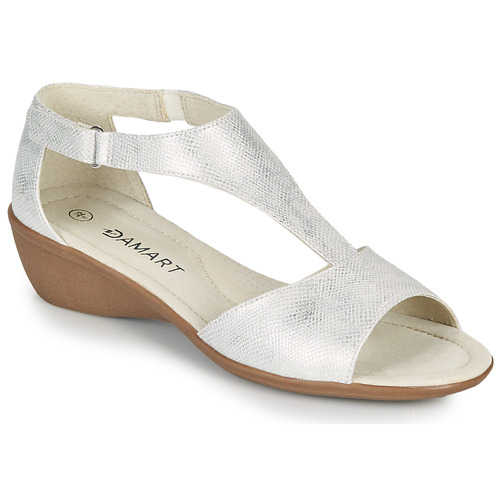 Damart 49019 Argenté - Livraison Gratuite | Labo-franceShops ! - Chaussures  Sandale Femme 59,99 €