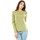 Vêtements Femme T-shirts manches longues Superdry w6010363a Vert