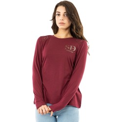 Vêtements Femme T-shirts manches longues Superdry w6010363a rouge