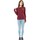 Vêtements Femme T-shirts manches longues Superdry w6010363a Rouge