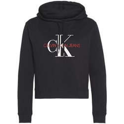 Vêtements Homme Sweats Calvin Klein Jeans Monogram boxy Noir