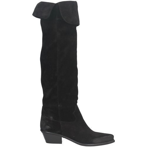 Marylu B250-2021 Texano Femme NOIR Noir - Chaussures Botte ville Femme  159,00 €