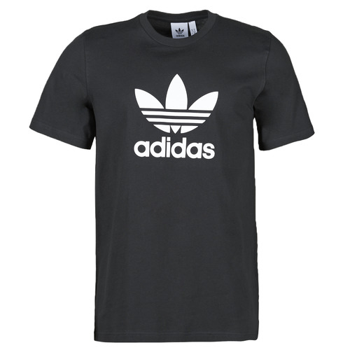 Vêtements Homme T-shirts manches courtes adidas keychains Originals TREFOIL T-SHIRT Noir