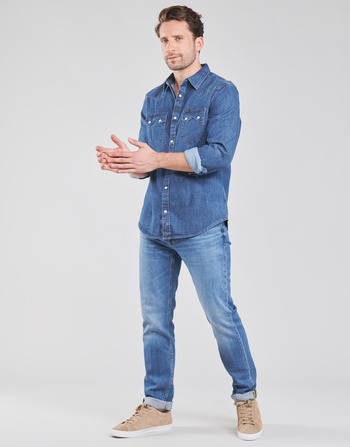 Vêtements Homme Jeans slim Lee RIDER Bleu