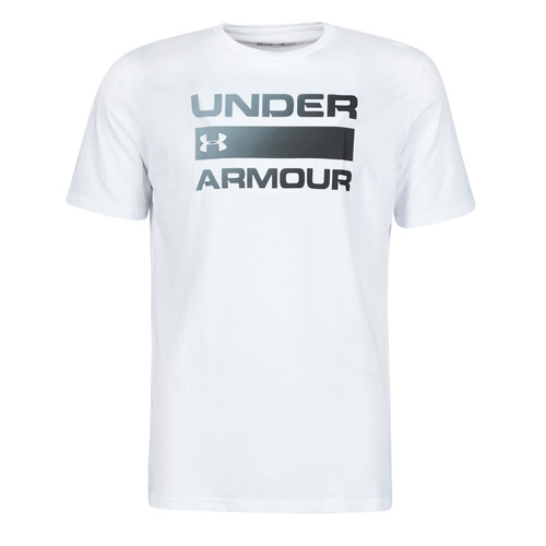 Vêtements Homme T-shirts manches courtes Under heatgear ARMOUR UA TEAM ISSUE WORDMARK SS Blanc