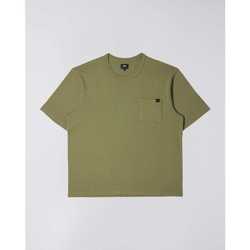 Vêtements Homme T-shirts manches courtes Edwin T-shirt  Oversized vert kaki