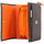 Sacs Homme Pochettes / Sacoches Silvercat Porte monnaie en cuir  - Marron / Orange Multicolore