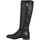 Chaussures Femme Low boots Priv Lab NERO NATURE Noir