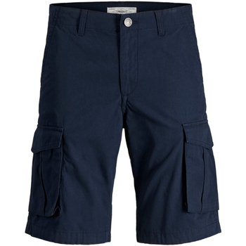 Vêtements Garçon Shorts / Bermudas Jack & Jones 12167320 PKTAKM CASTOR CARGO SHORTS HE JUNIOR NAVY BLAZER Bleu