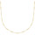 Montres & Bijoux Femme Colliers / Sautoirs Brillaxis Collier  petites boules dorées plaqué or Jaune