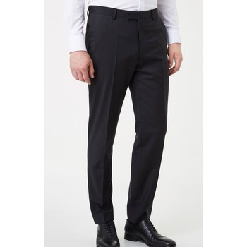 Vêtements Homme Pantalons de costume Kebello Pantalon en polyester Taille : H Noir 38 Noir