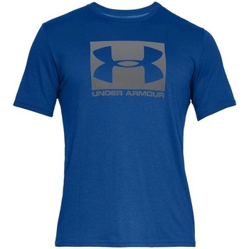 Vêtements Homme T-shirts manches courtes Under halsringning Armour Boxed Sportstyle Bleu