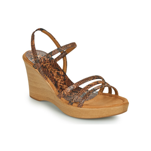 Chaussures Femme For cool girls only Unisa RENERA Marron / Python