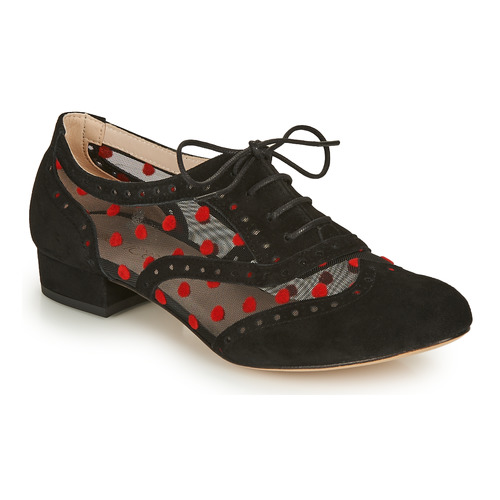 Chaussures Femme Derbies & Richelieu Fericelli ABIAJE Noir / rouge