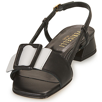 Fericelli PANILA Noir / blanc - Livraison Gratuite | Spartoo ! - Chaussures  Sandale Femme 109,99 €