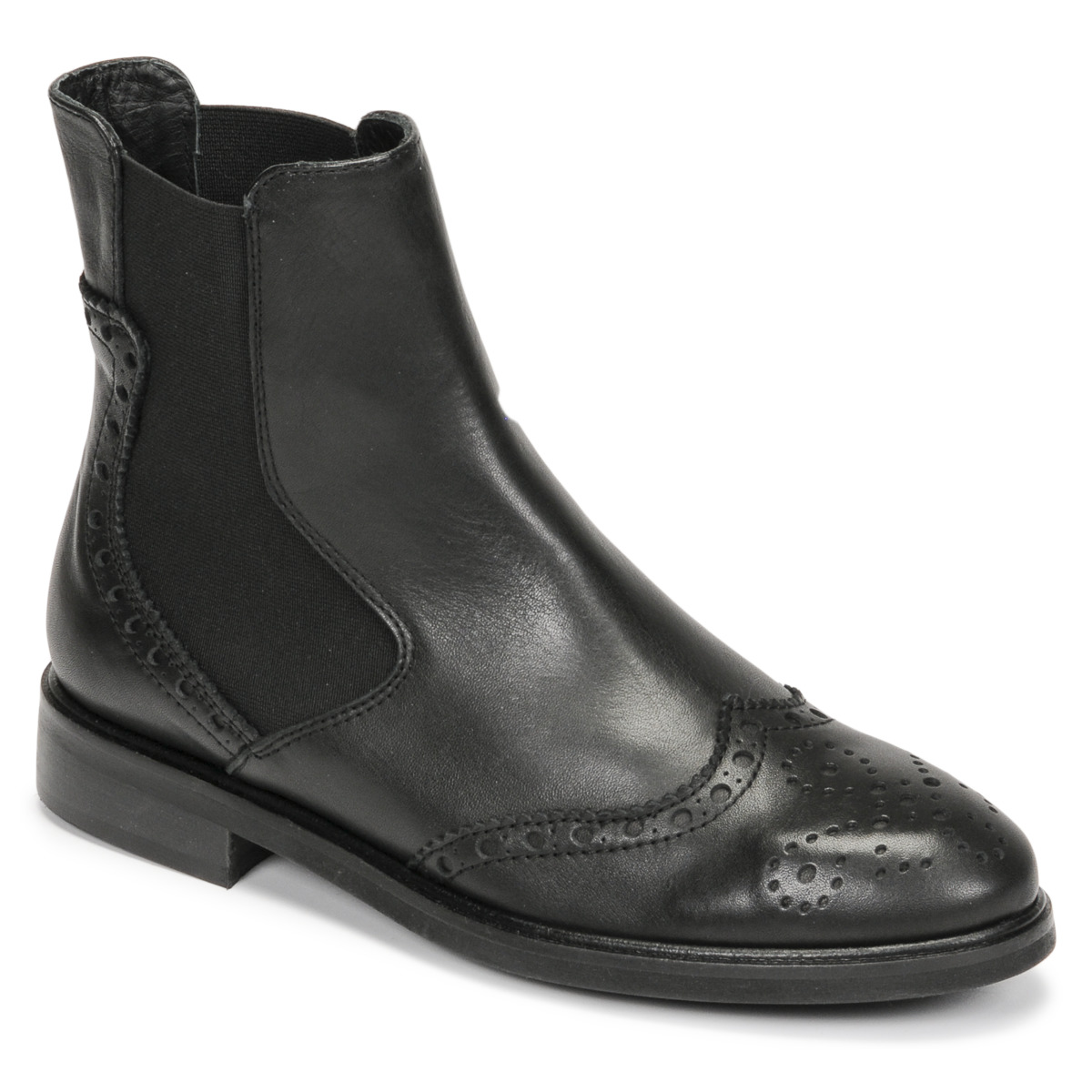 Chaussures Femme Court Boots Fericelli CRISTAL Noir