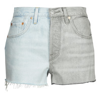Vêtements Femme Shorts / Bermudas Levi's ICE BLOCK Bleu / gris