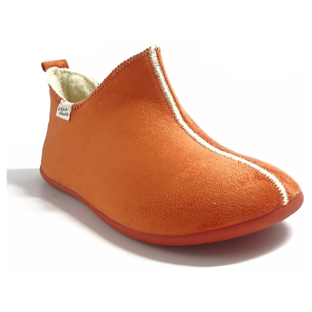 Chaussures Femme Chaussons Maison De Lespadrille 6030 Orange