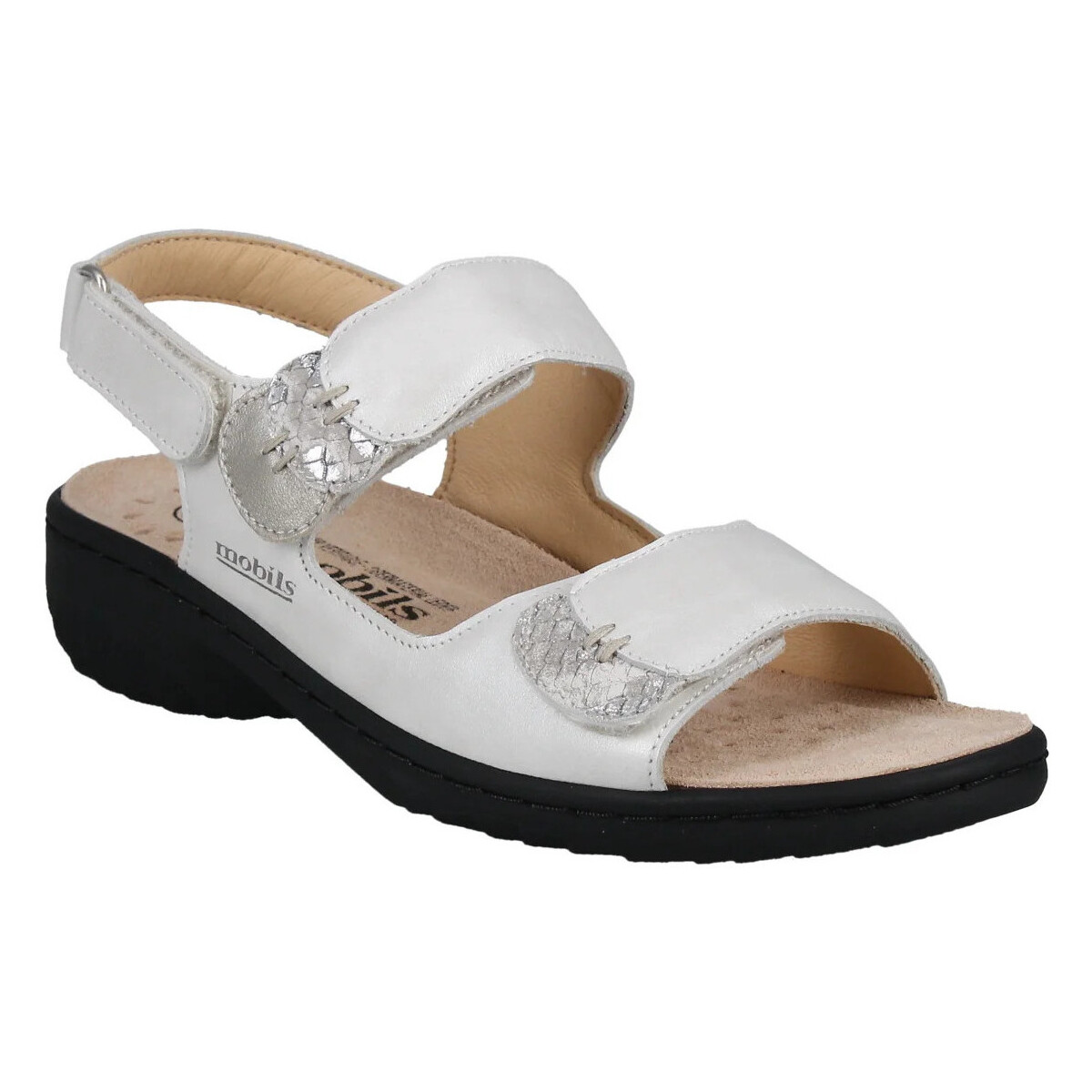 Chaussures Femme Sandales et Nu-pieds Mobils GETHA OFFWHITE Blanc
