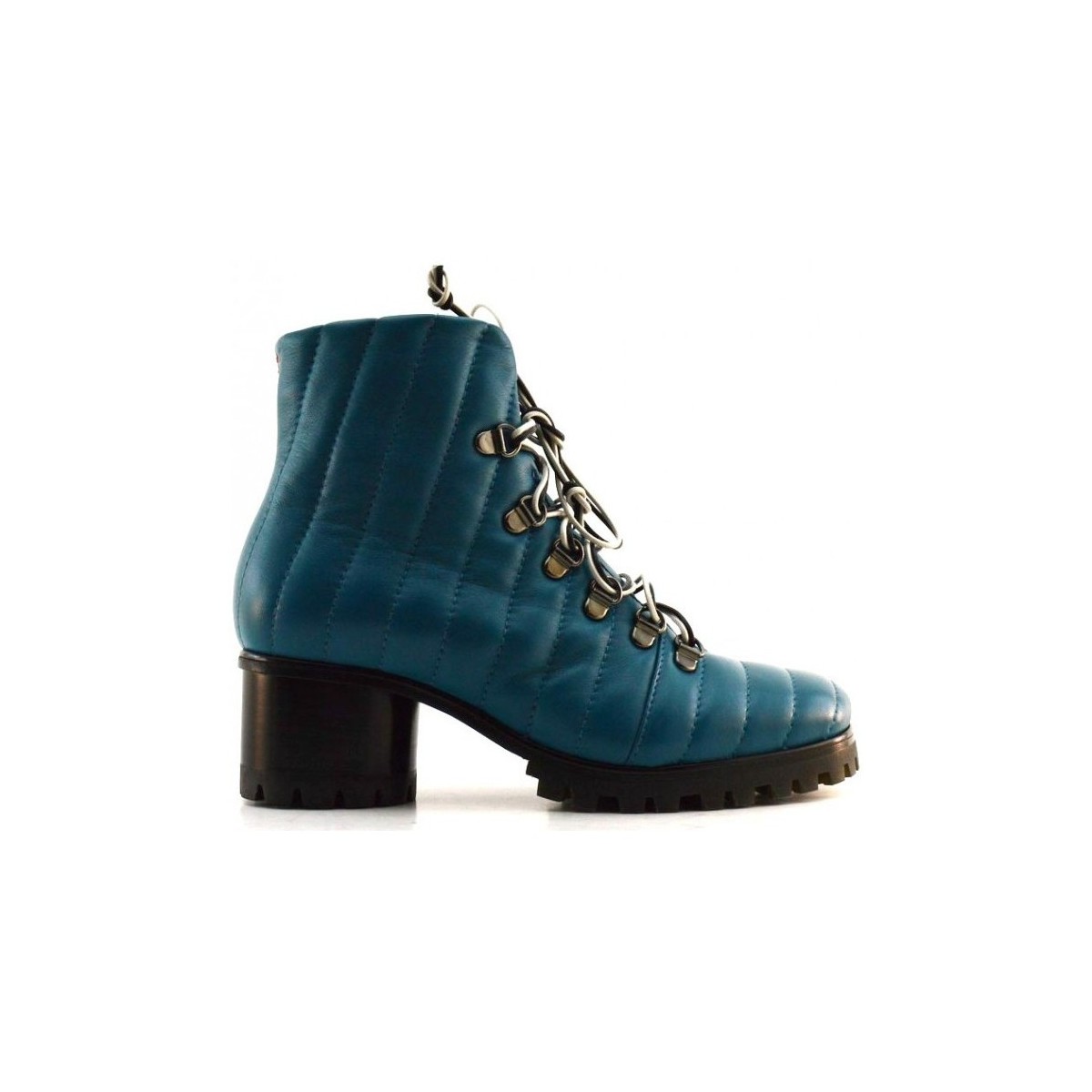Chaussures Femme Boots Halmanera MIRNA42 BARON LIBEL Bleu
