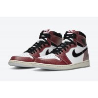 Chaussures Baskets montantes Nike Jordan 1 Tromphy Room White/Varsity Red-Sail-Black